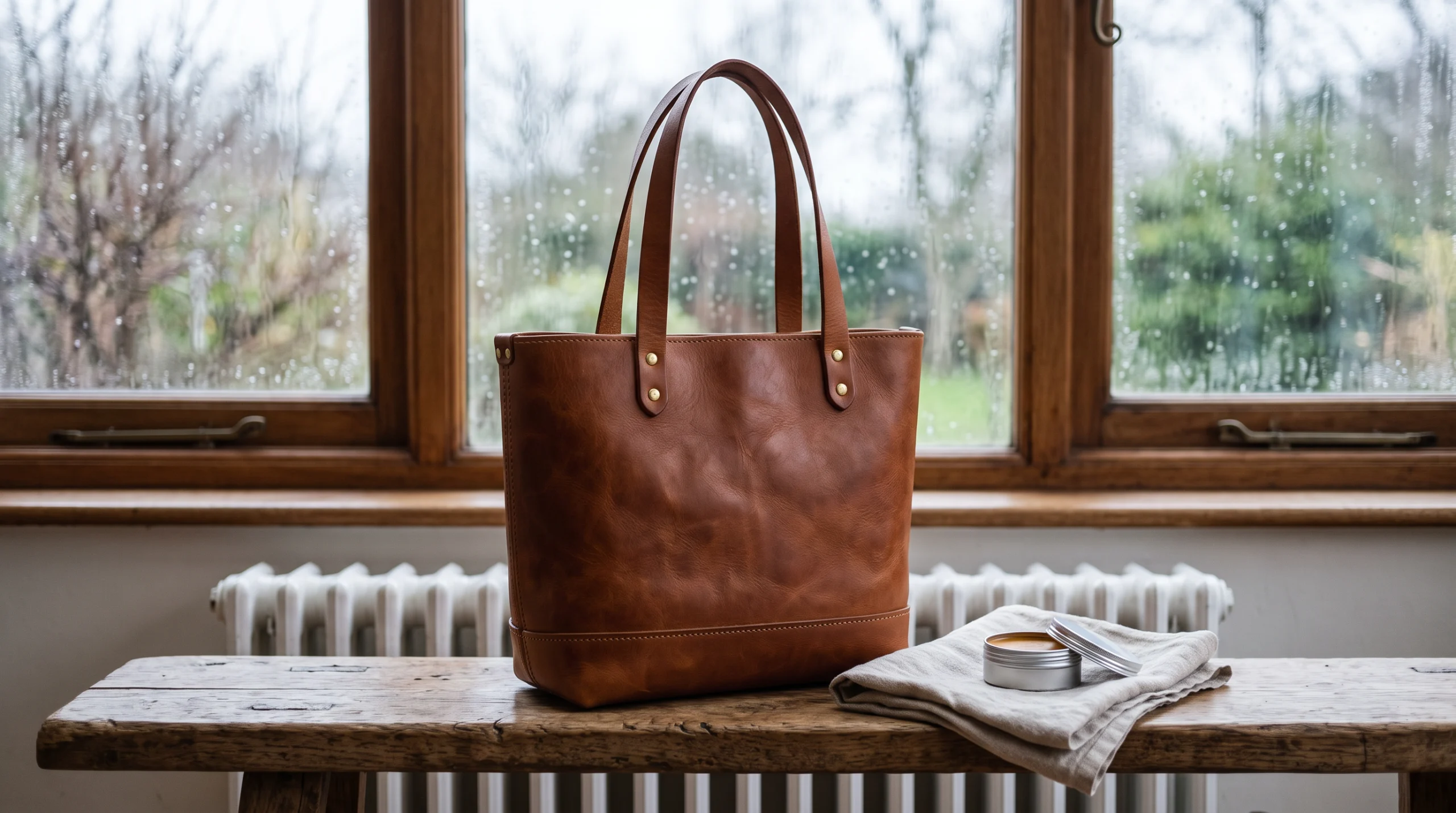 Caring for leather in winter