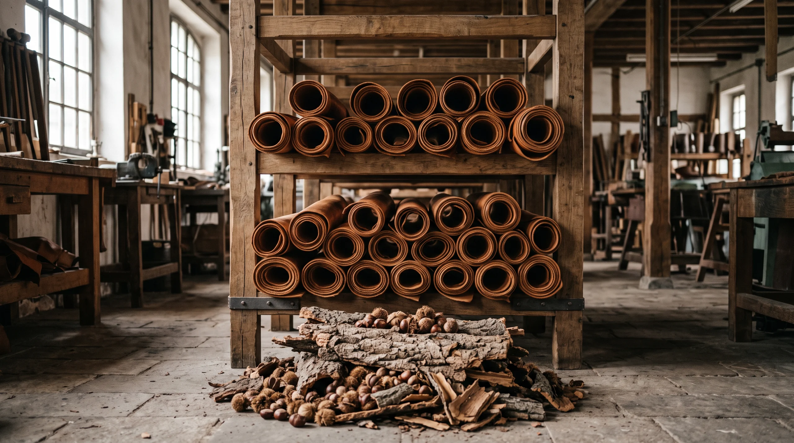 Why vegetable-tanned leather takes time