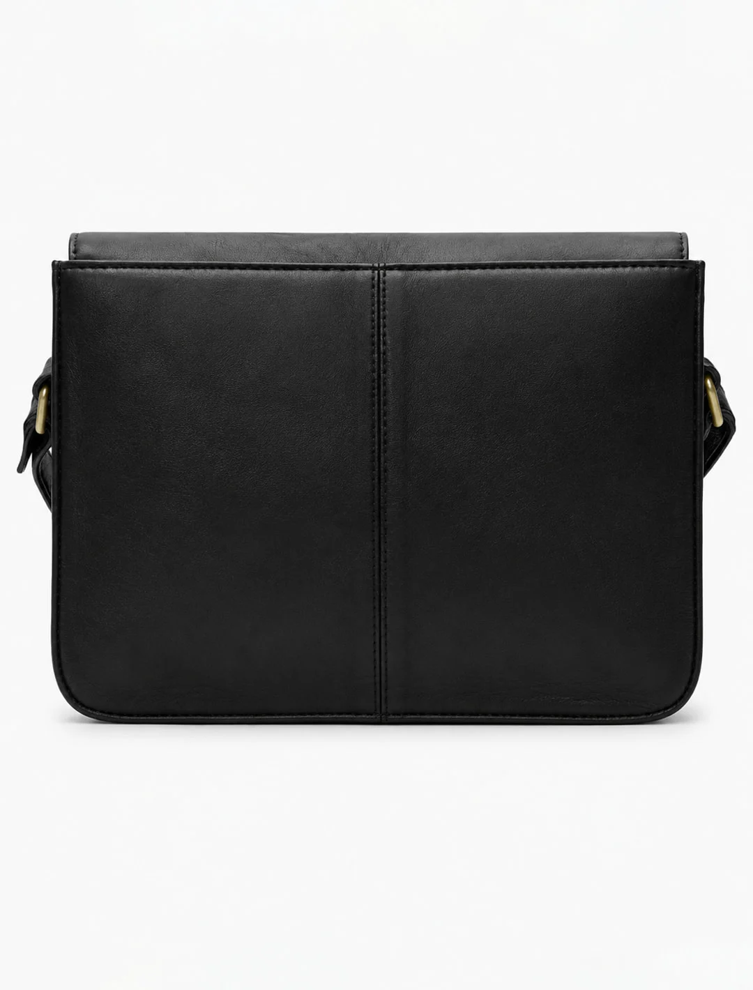 Clasp Messenger, Grained Black, detail