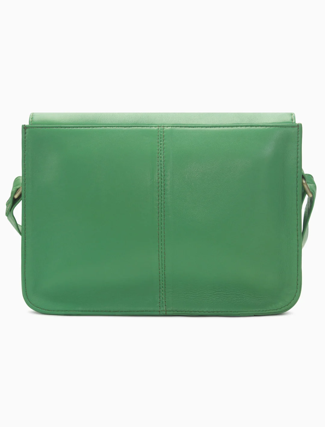 Clasp Messenger, Meadow Green, detail