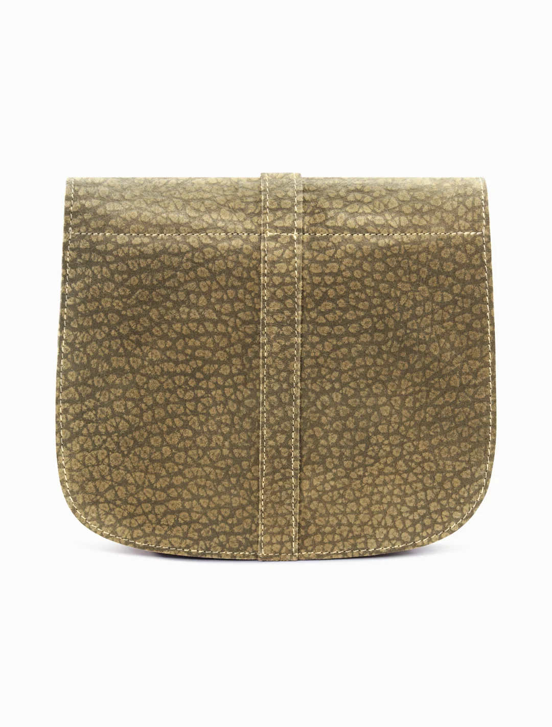 Saddle Bag, Olive, detail