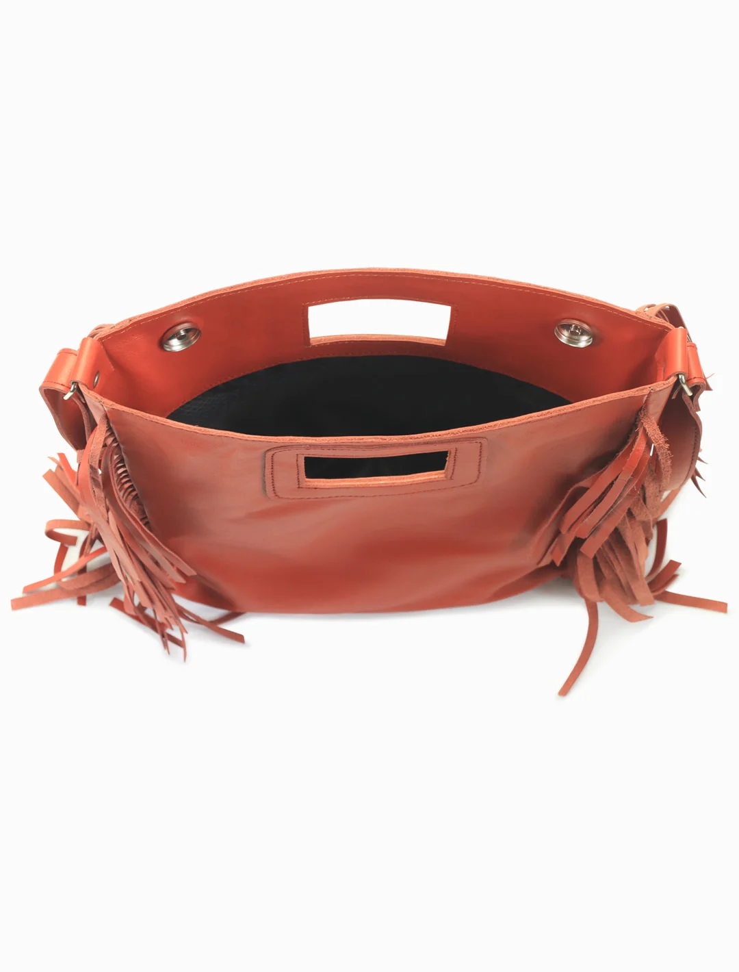 Sierra Fringe Bag, Red, detail