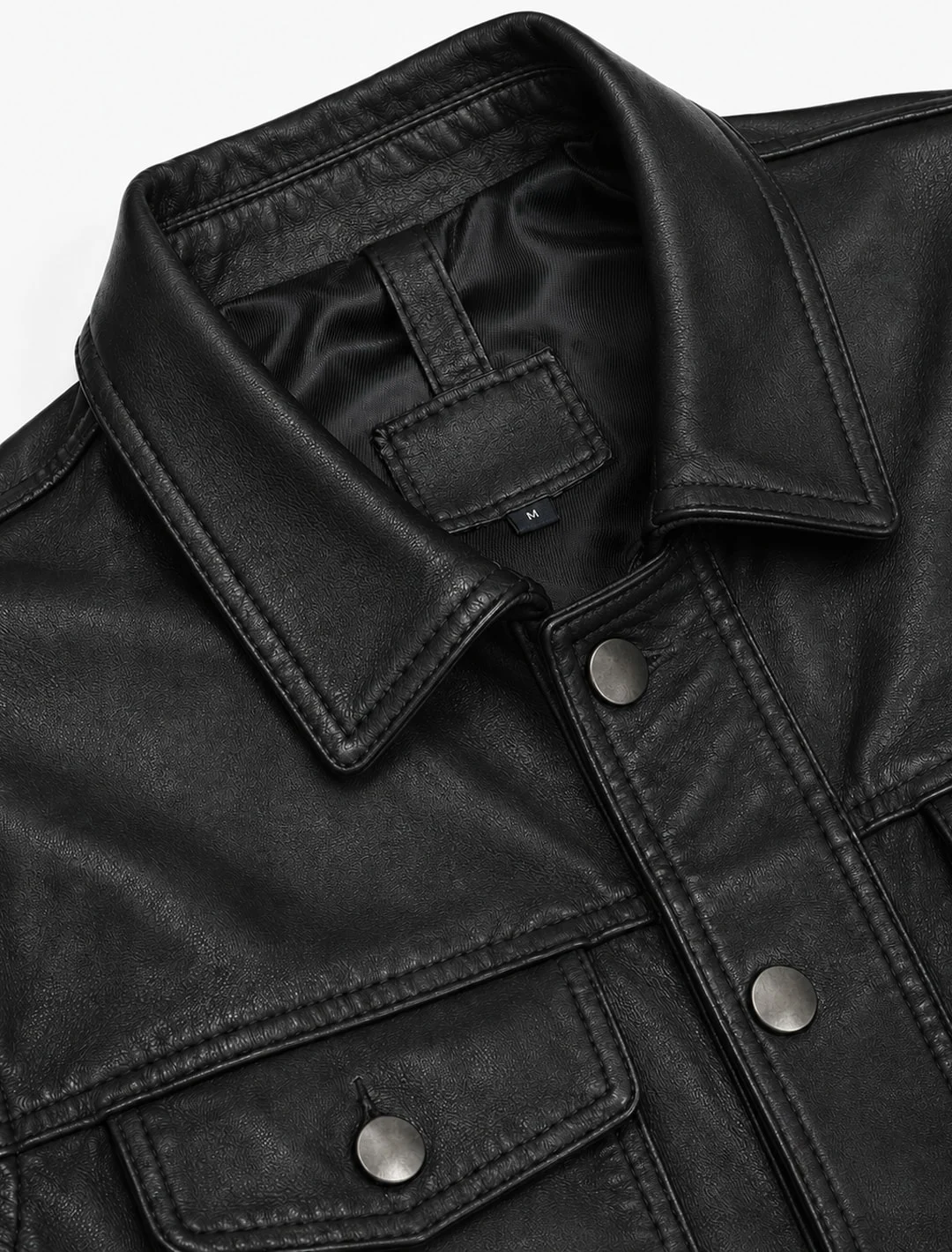 Snap Trucker Jacket, detail