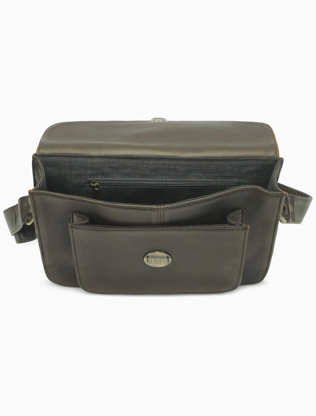 Clasp Messenger, Black, detail
