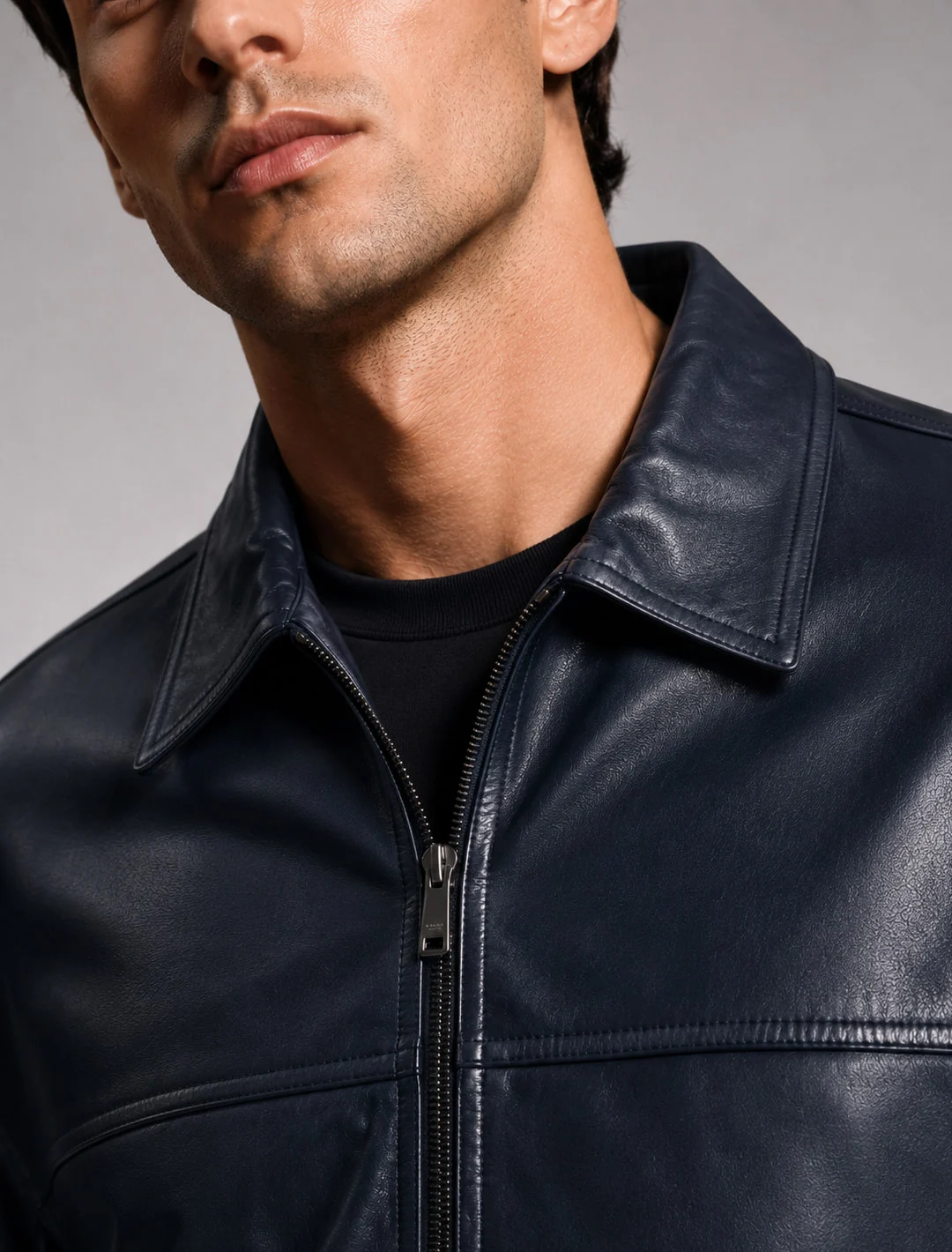 Flight Bomber, Navy, detail