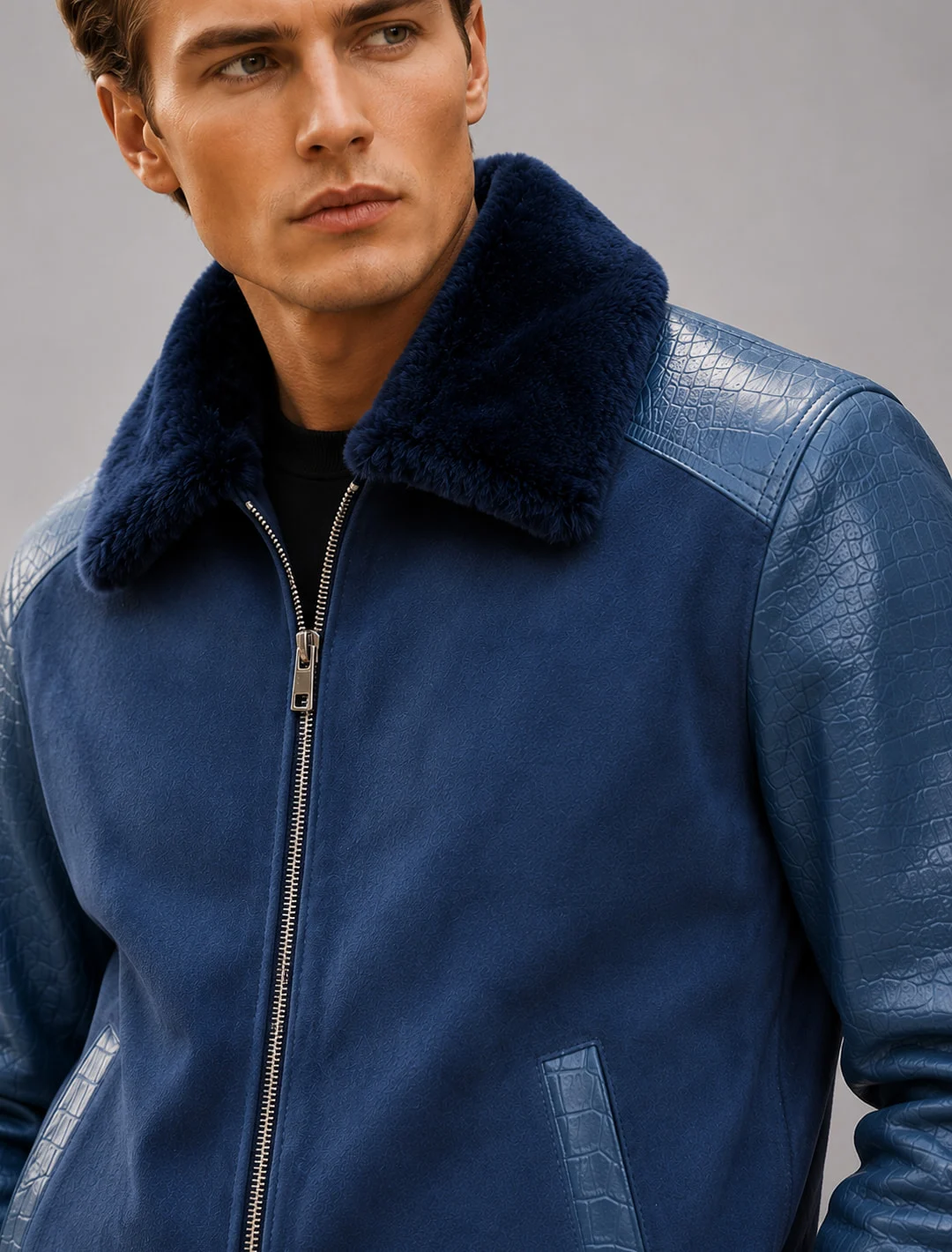 Aviator Bomber, detail