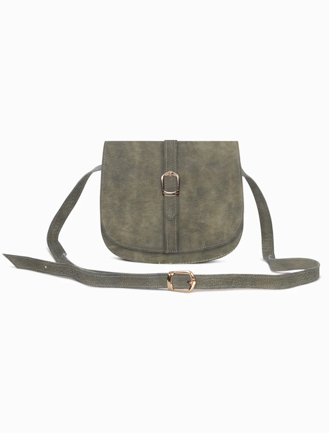 Saddle Bag, Sage, detail