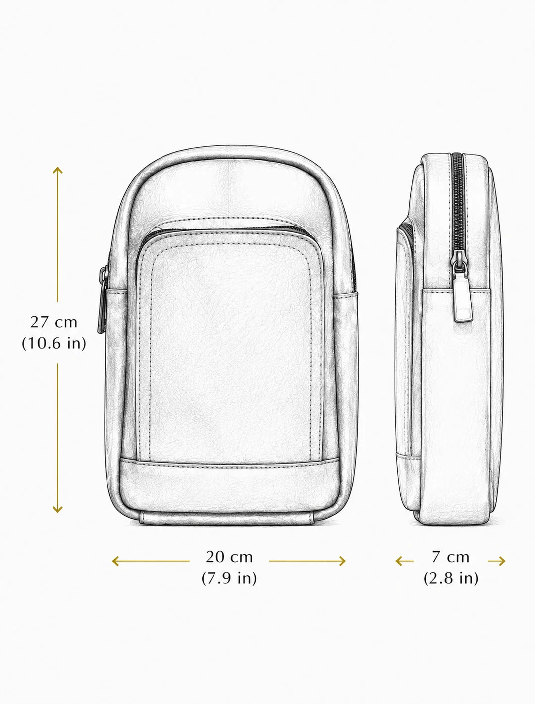 Scout Sling Bag, detail
