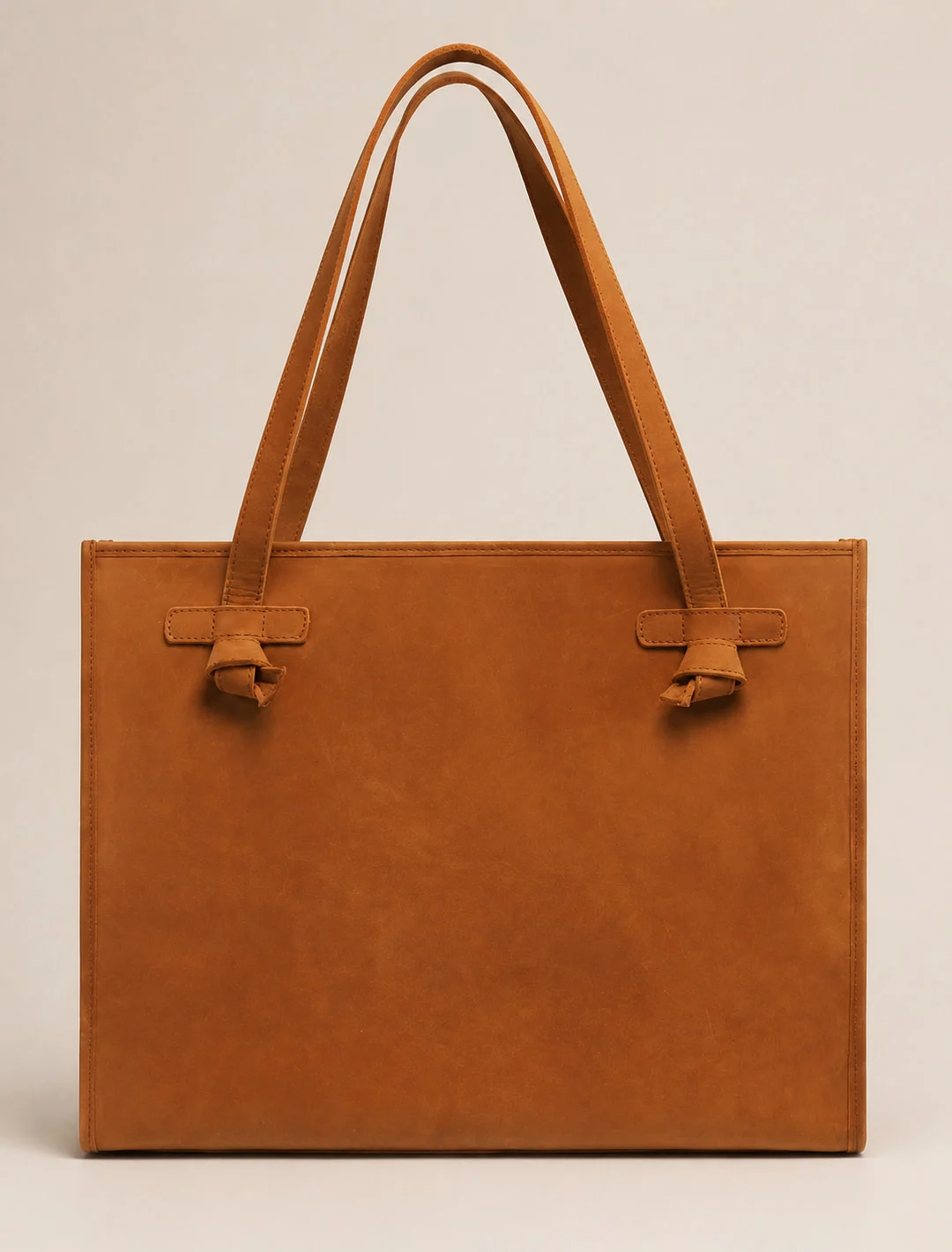 Knot Suede Tote