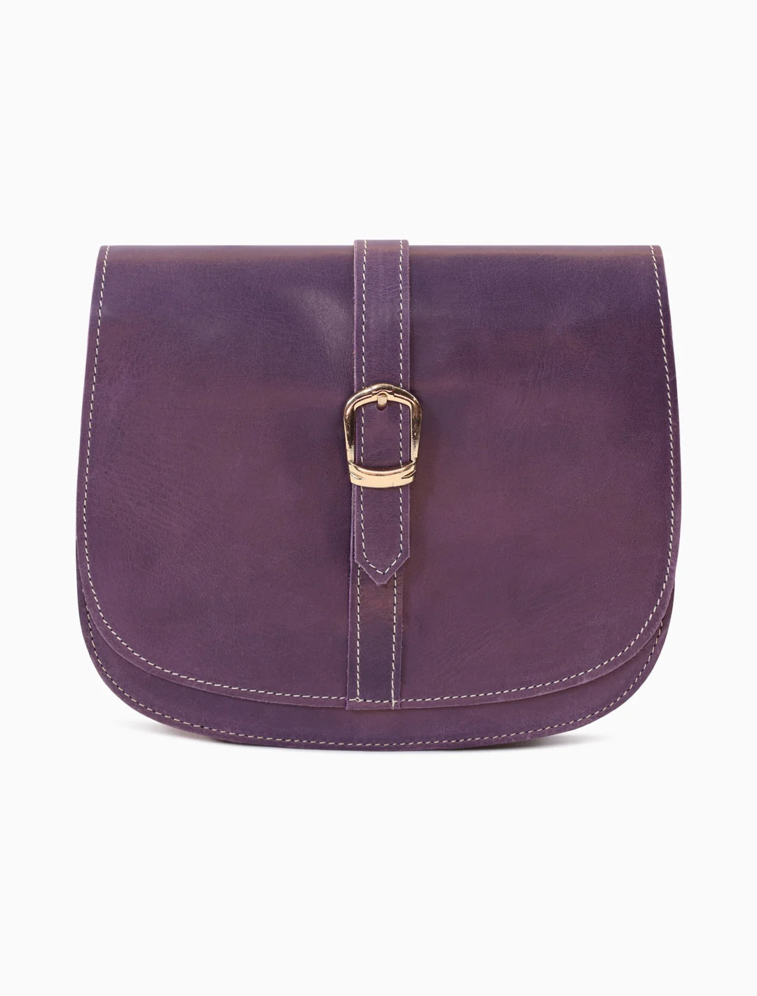 Saddle Bag, Plum