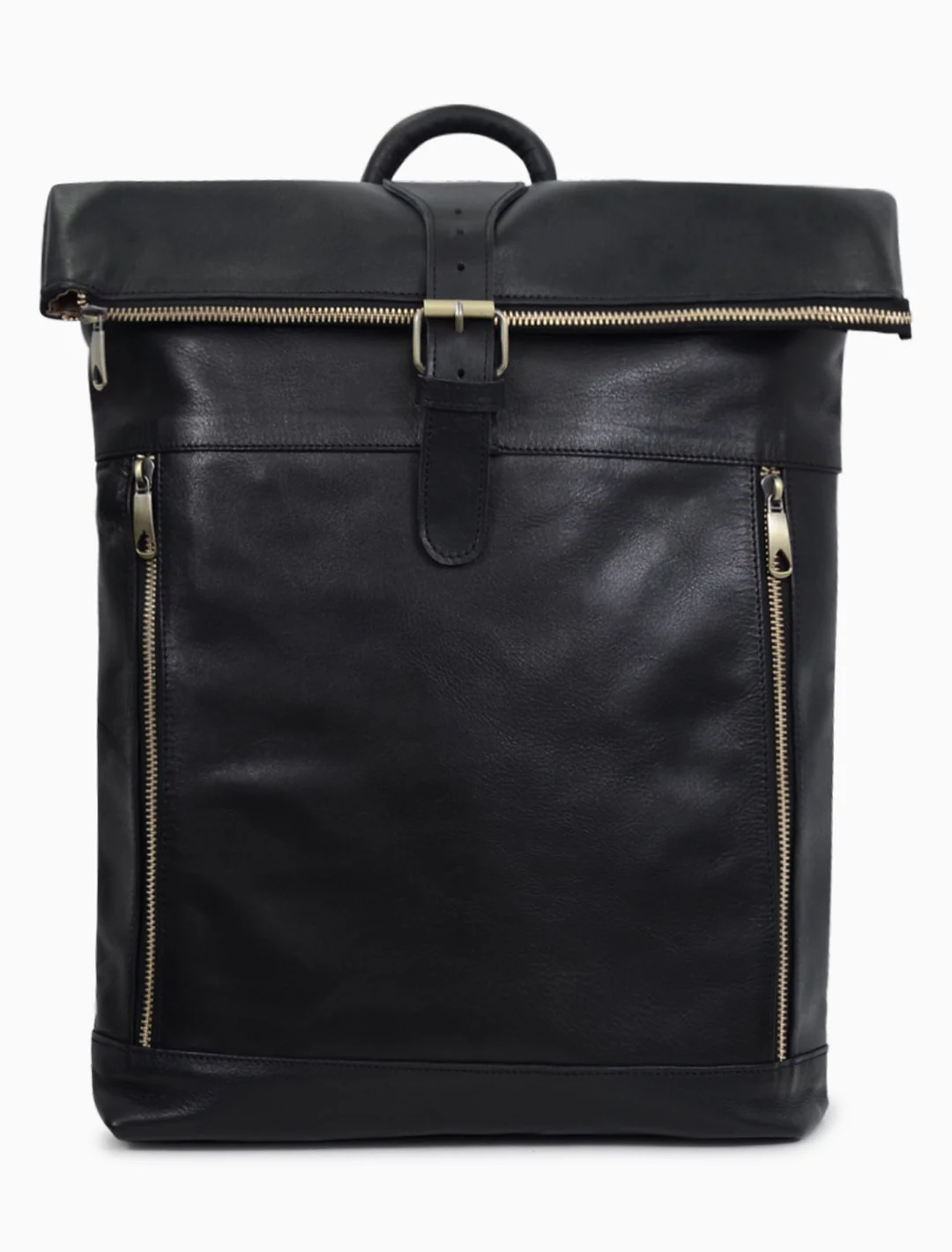 Summit Roll-Top Backpack, Black