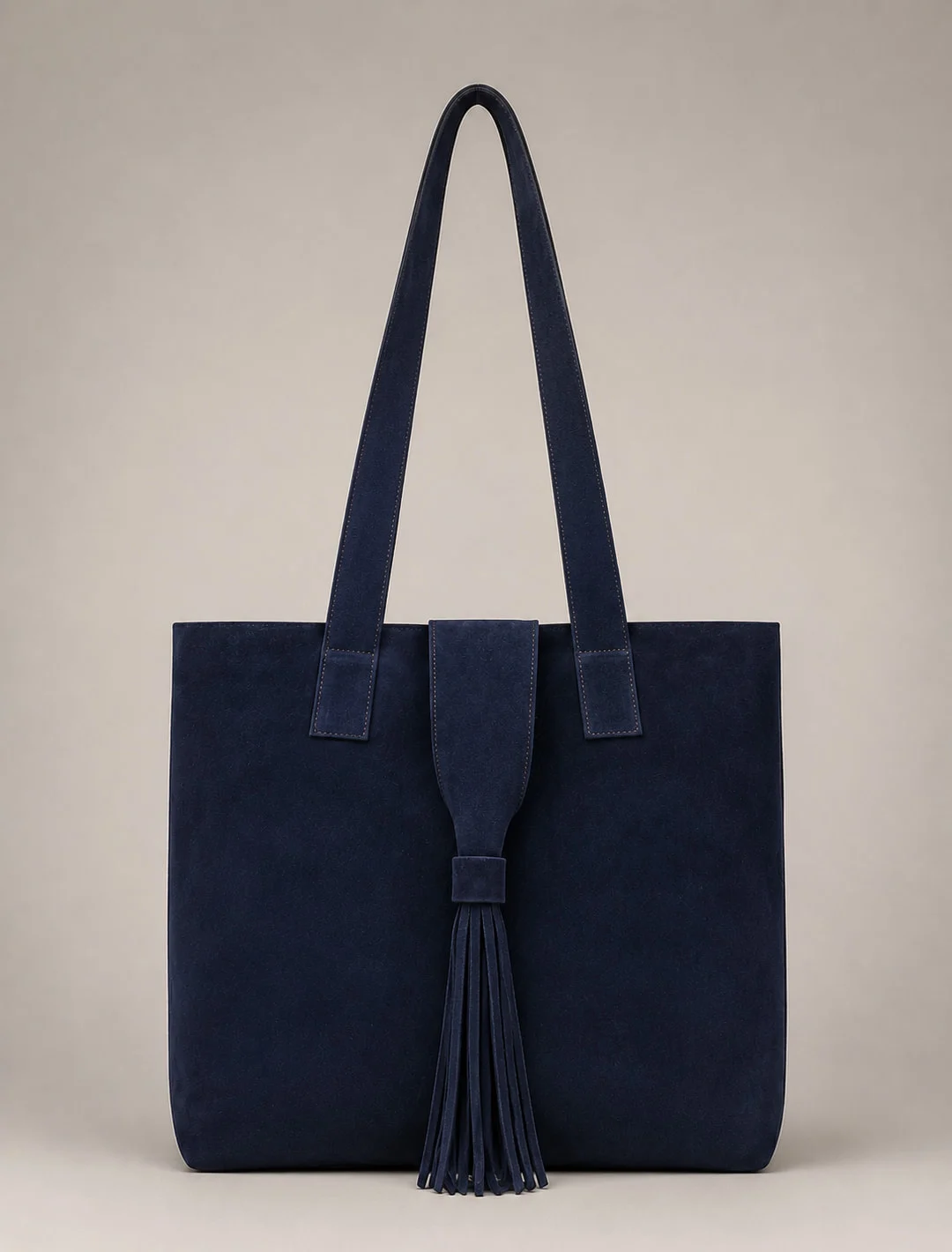Tassel Suede Tote