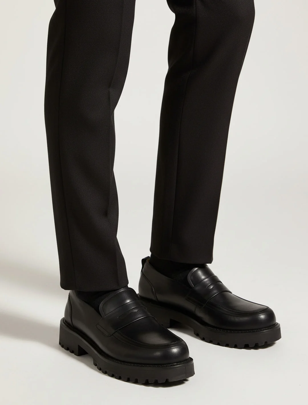 Lug Penny Loafer, carried