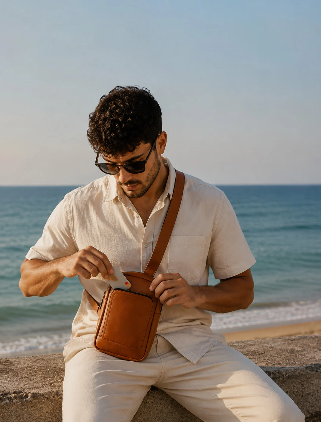 Scout Sling Bag, carried